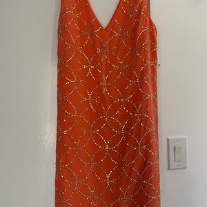 Trina Turk Orange Spritz Dress